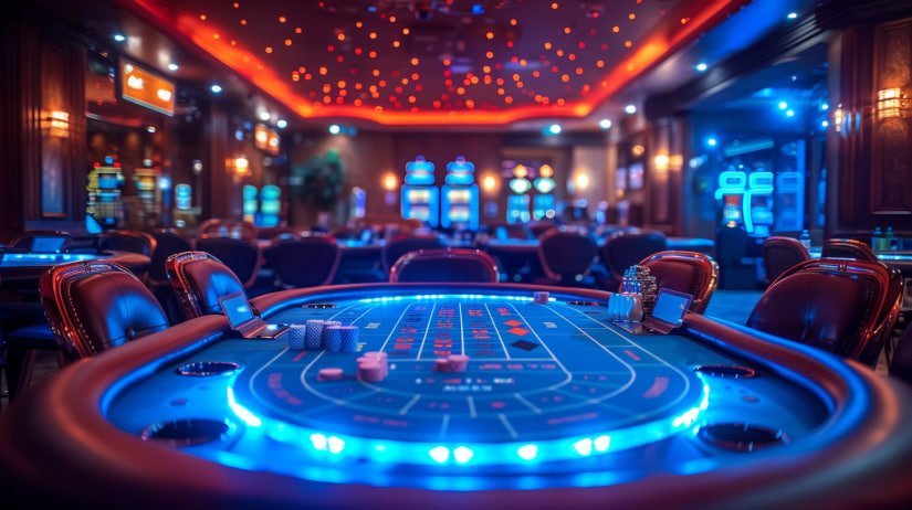 Casino-style slot games and table games available on 999 Casino